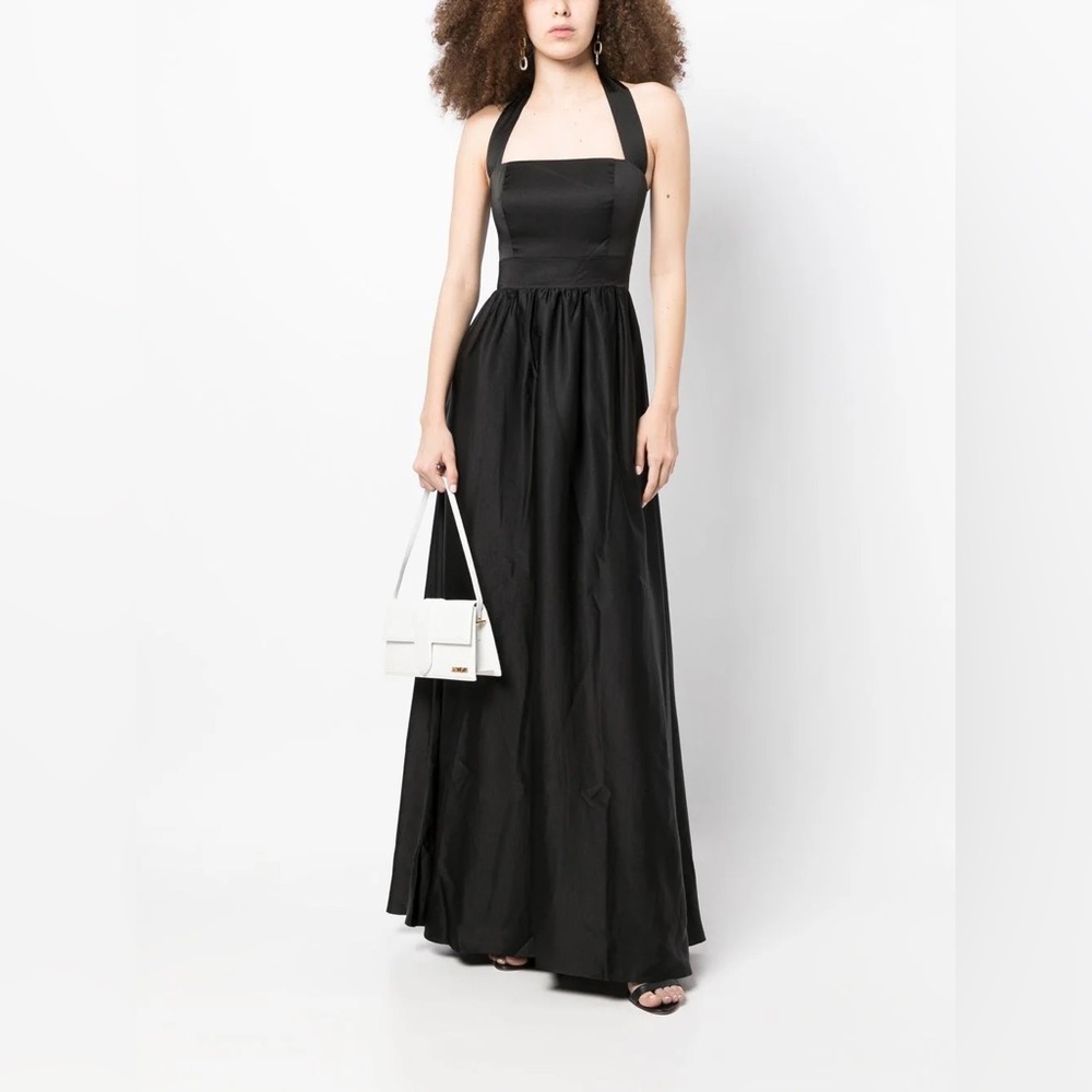 Reformation Edessa black formal gown dress NWT size 0 - Picture 4 of 7